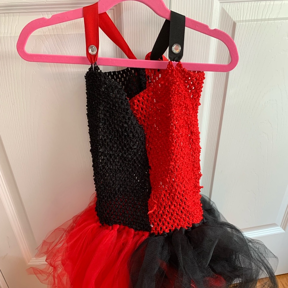 Harley Quinn themed Custom made  tutu
